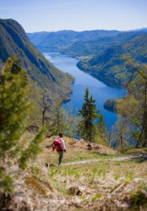 la randonnée du Lardalstingen en Norvège