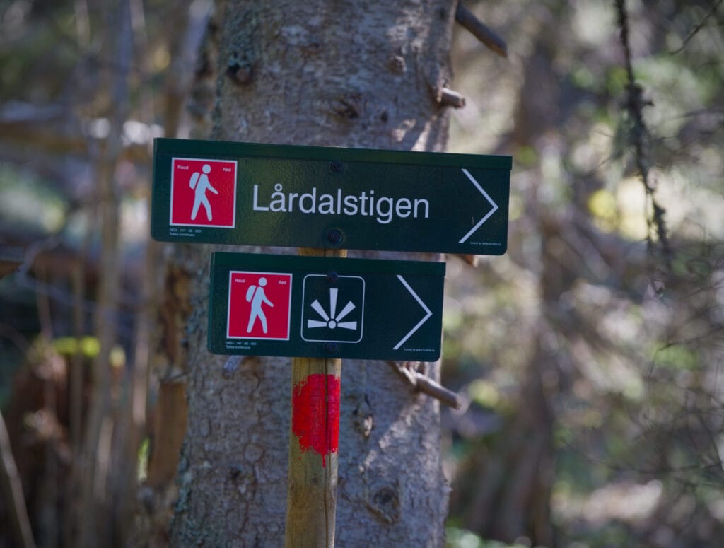 bientôt un viewpoint sur le lardalstigen