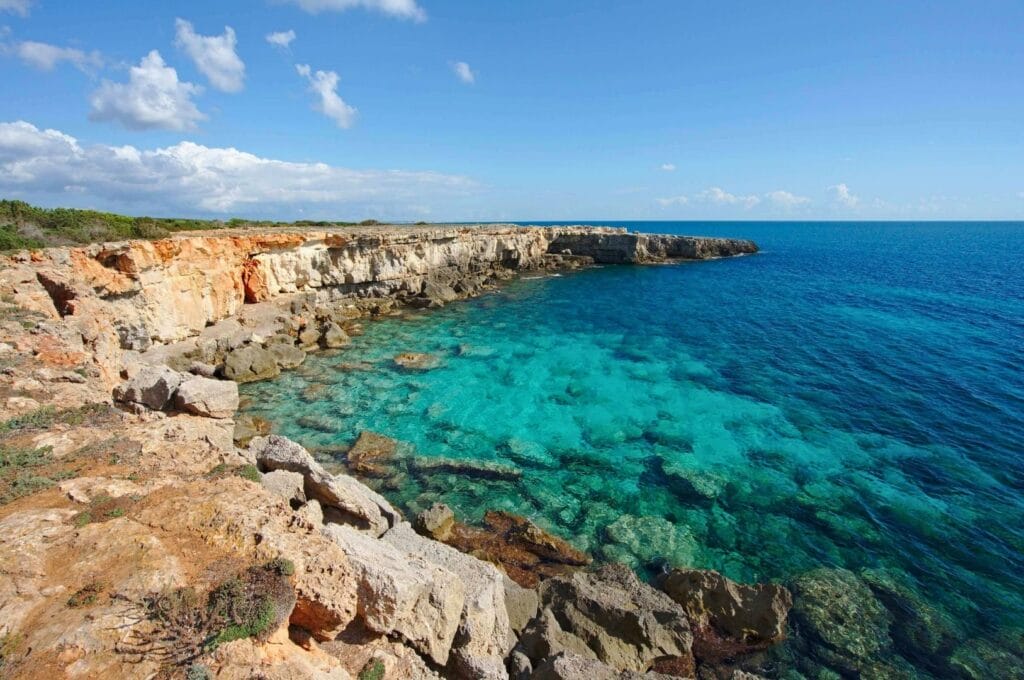 côte sud de Minorque