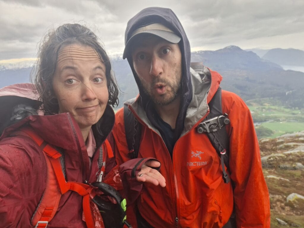 sommet hellandsnuten pluie