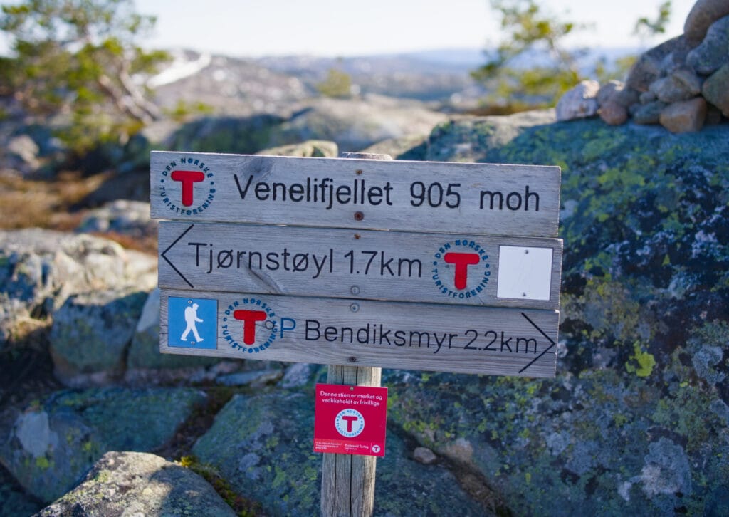 sommet du Venelifjell
