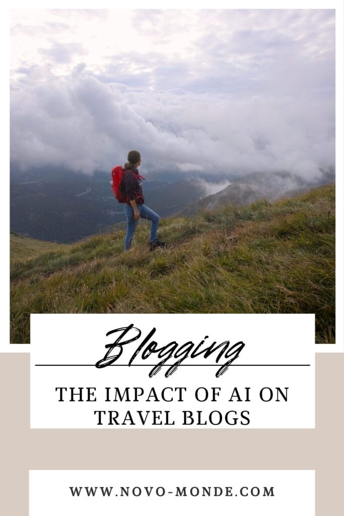 impact of AI on travel blogs
