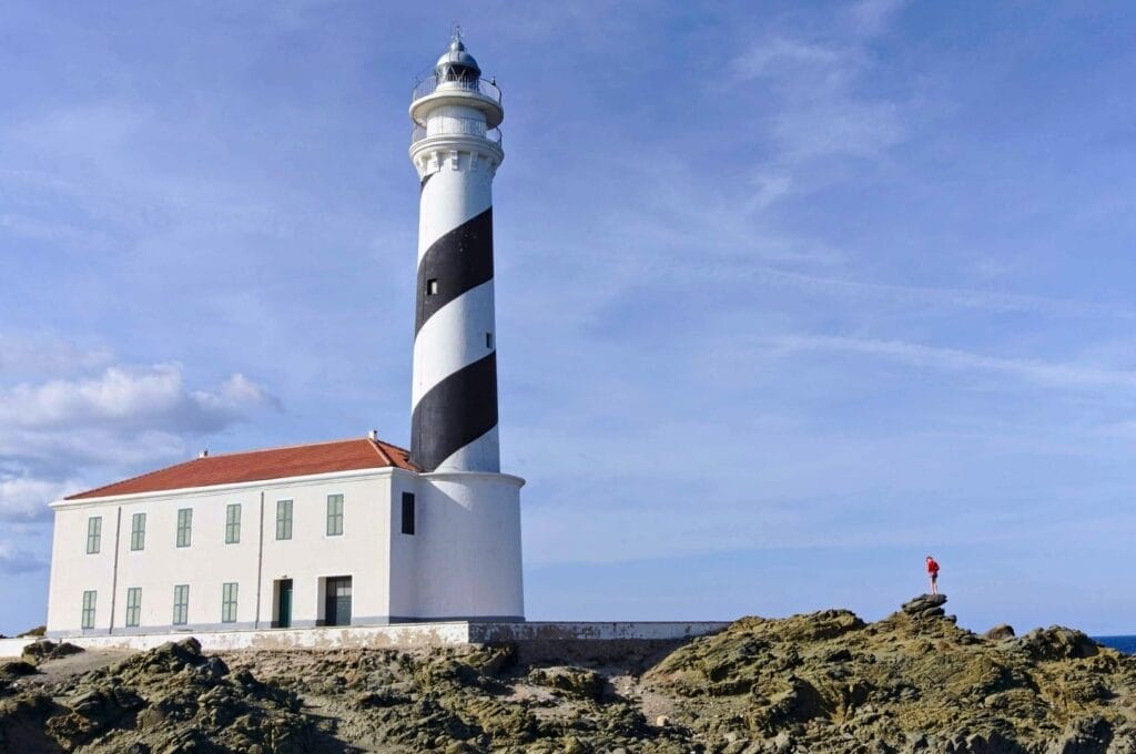 phare noir et blanc du Cap de Favàritx