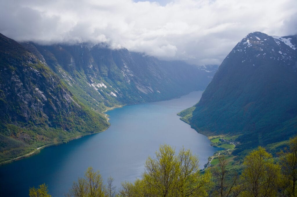 vue sur le fjord hamnanova