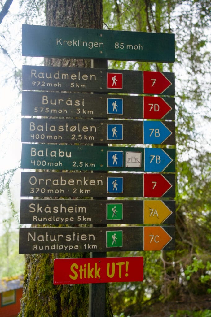 infos sentiers de randonnée raudmelen