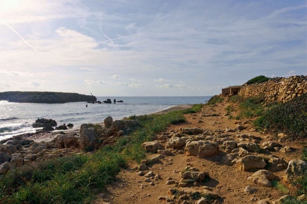plage playa sant adeodat à Santo Tomàs