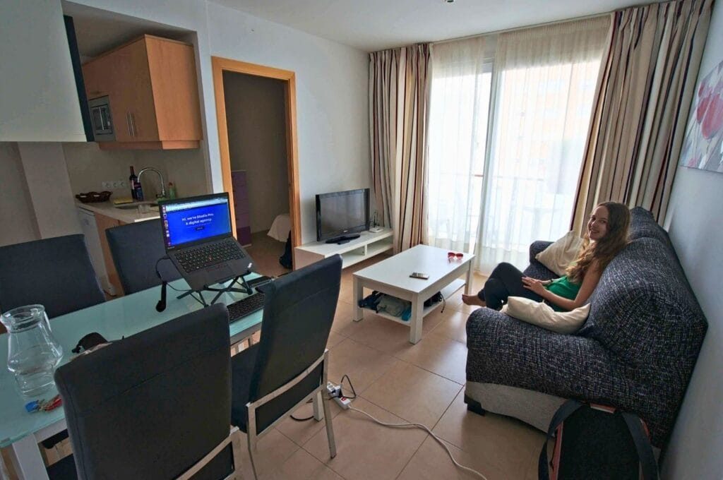 notre appartement à Minorque