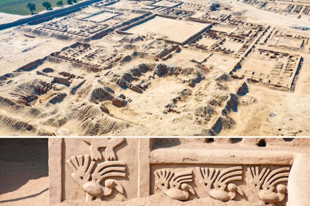 site arch&eacute;ologique de Chan Chan &agrave; Trujillo