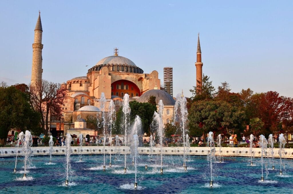 Brunnen vor der Hagia Sophia