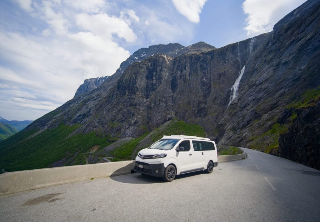 arr&ecirc;t vers Stigfossen