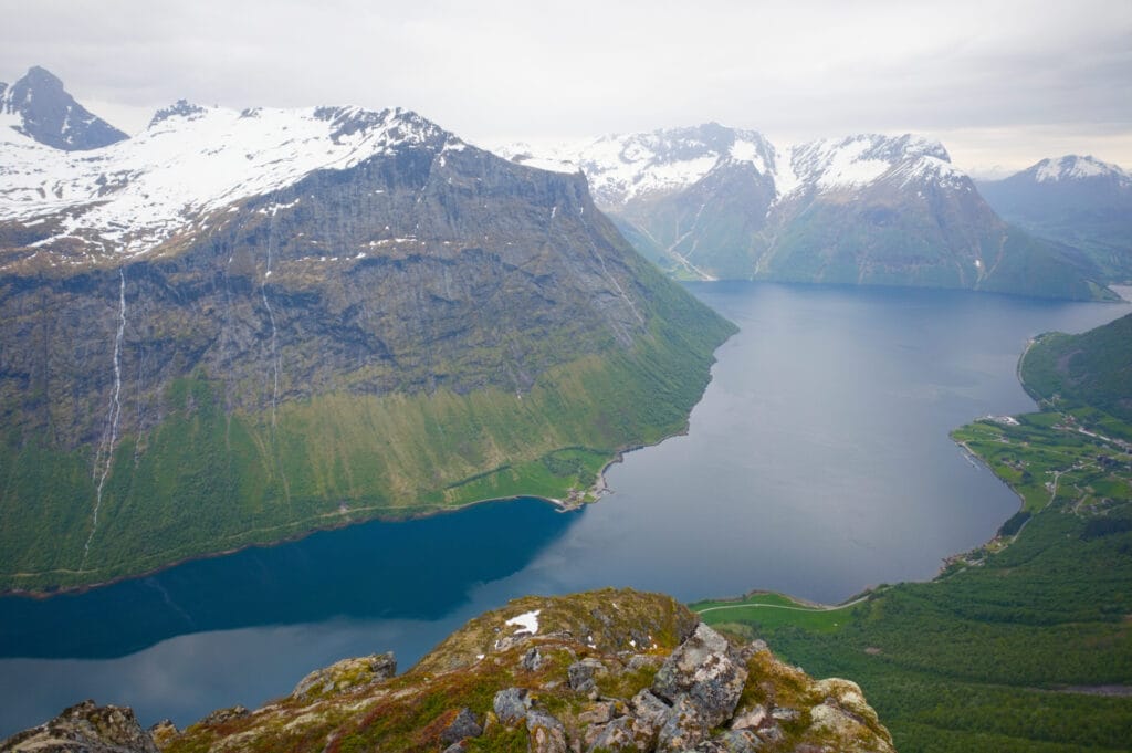 Norangsfjord et le Hjørundfjord