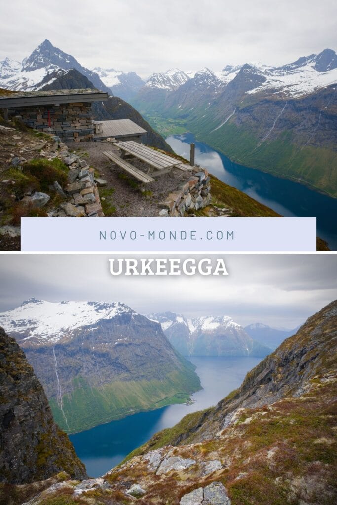 la rando d'Urkeegga en Norvège
