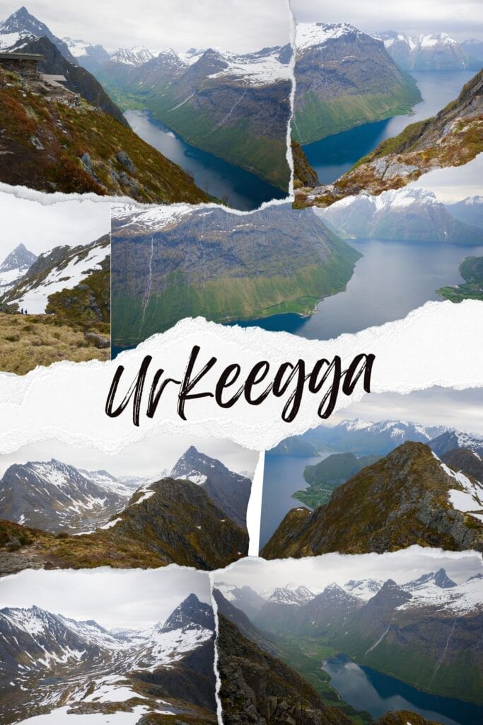 l'arête d'Urkeegga en Norvège