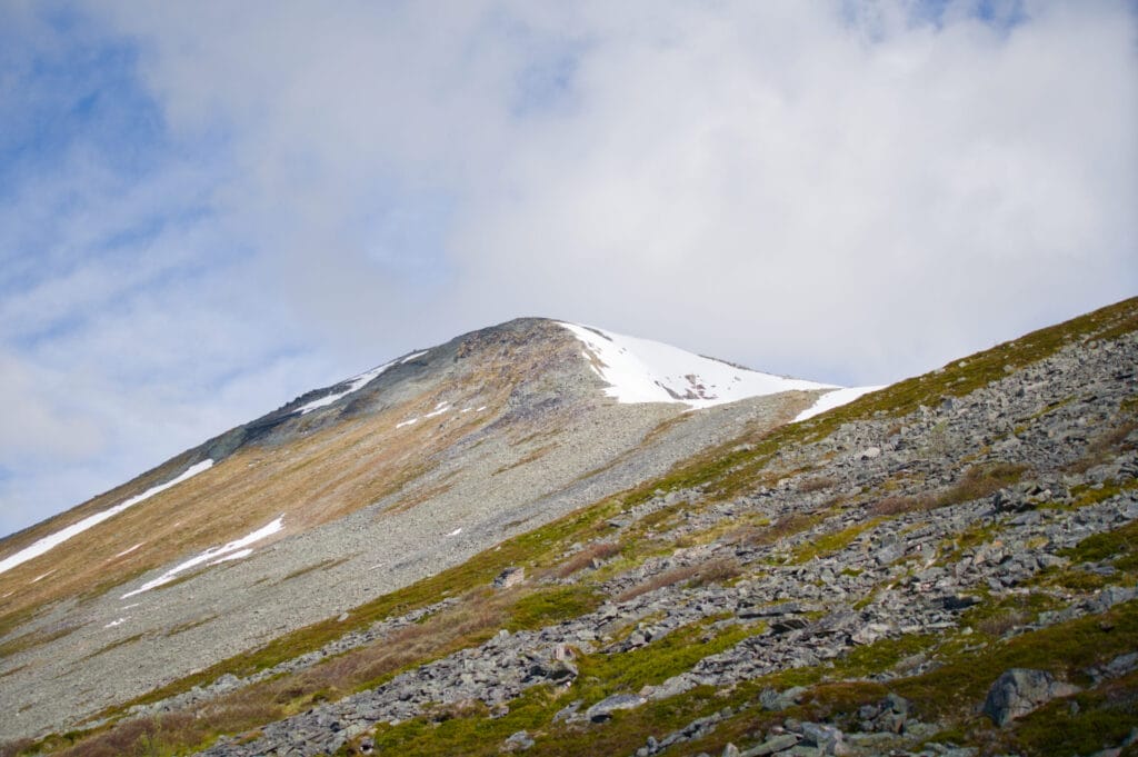 vue du sommet du Geitfonnegga