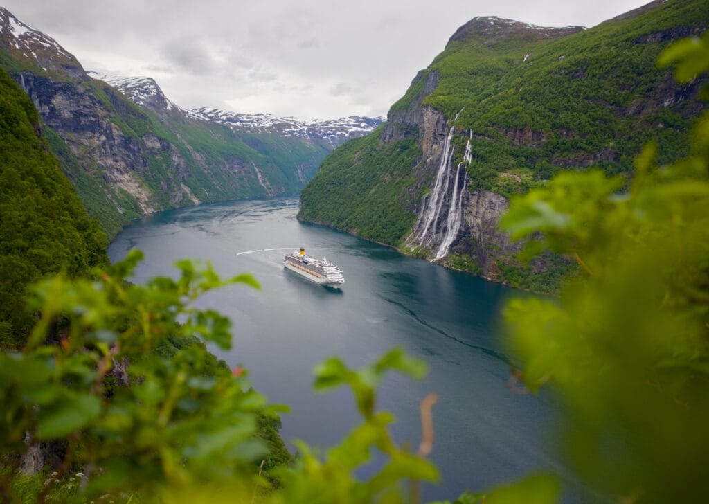 vue sur le geirangerfjord